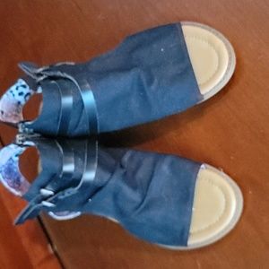 Blowfish Black Sandal